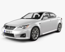 Lexus IS F (XE20) 2013 3D model