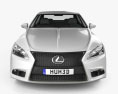 Lexus LS F sport (XF40) 2015 3D模型 正面图