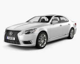Lexus LS (XF40) 2015 3D model