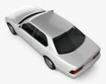 Lexus LS (XF20) 1997 3D 모델  top view
