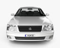 Lexus LS (XF20) 1997 3d model front view