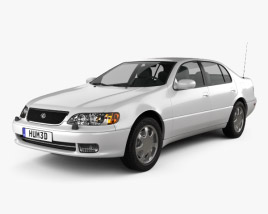 3D model of Lexus GS (S140) 1997