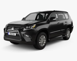 Lexus GX (J150) 2017 3D model
