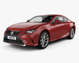 Lexus RC 2017 3D model