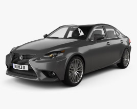 Lexus IS (XE30) 2016 3D model