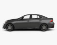 Lexus IS (XE30) 2016 3d model side view