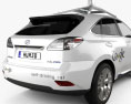 Lexus RX Google Self-driving 2015 3D модель