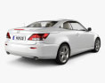 Lexus IS (XE20) with HQ interior 2013 3d model back view