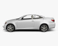 Lexus IS (XE20) with HQ interior 2013 3d model side view