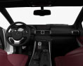 Lexus IS (XE30) with HQ interior 2016 3d model dashboard