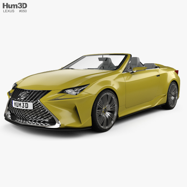 Lexus LF-C2 2017 3D model