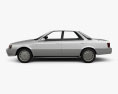 Lexus ES 1991 3d model side view