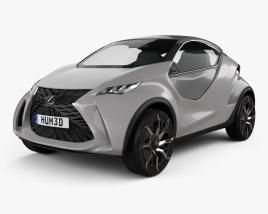 Lexus LF SA 2018 3D model