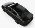 Lexus GS hybrid 2018 3d model top view