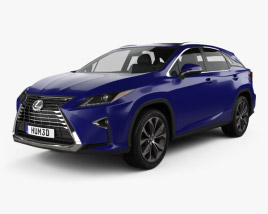Lexus RX 200t 2019 3D model