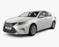 Lexus ES 2016 Modello 3D