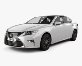 Lexus ES ibrido 2016 Modello 3D
