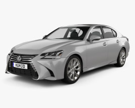 Lexus GS 350 2018 3D model