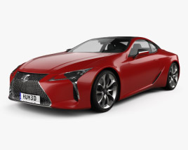 Lexus LC 500 2020 3D model