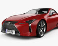 Lexus LC 500 2020 3D 모델 