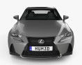 Lexus IS (XE30) 200t F Sport 2020 3d model front view