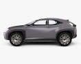 Lexus UX Concept 2017 Modello 3D vista laterale