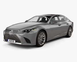 Lexus LS 2020 3D model
