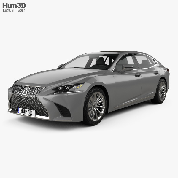 Lexus LS 2020 3D model