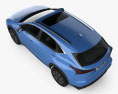 Lexus NX F sport 2020 Modello 3D vista dall'alto