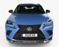 Lexus NX F sport 2020 3Dモデル front view