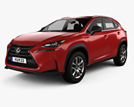 Lexus NX 200t 2019 3D model