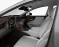 Lexus LS (XF50) with HQ interior 2022 3d model seats