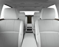 Lexus LS (XF50) with HQ interior 2022 3d model