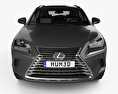 Lexus NX hybrid with HQ interior 2020 3d model front view