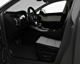 Lexus NX hybrid with HQ interior 2020 3d model seats