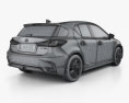Lexus CT hybrid Prestige 2020 3d model