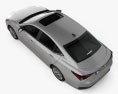 Lexus ES 300h 2020 3d model top view