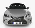 Lexus ES 300h 2020 3d model front view