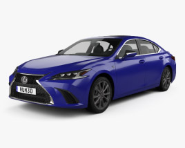 Lexus ES 350h F-sport 2020 Modelo 3d