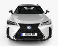 Lexus UX hybrid F-Sport 2022 3d model front view