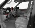 Lexus GX with HQ interior 2009 3d model seats