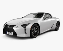 Lexus LC Cabriolet 2019 Modèle 3D