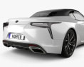 Lexus LC convertible 2022 3d model