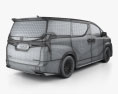 Lexus LM hybrid 2022 3d model