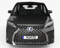 Lexus LM hybrid 2022 3d model front view