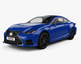 Lexus RC F 2022 3D model