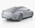 Lexus RC F 2022 3d model