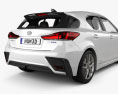Lexus CT F-sport 2020 3Dモデル