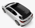 Lexus CT F-sport 2020 3d model top view