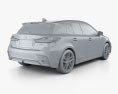 Lexus CT F-sport 2020 3d model